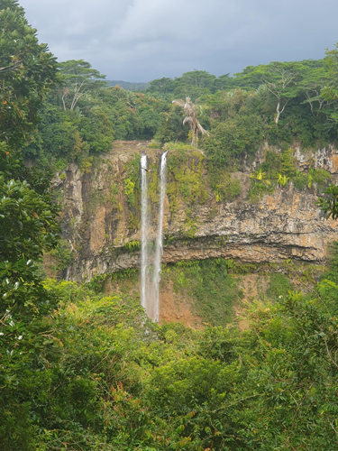 Chamarel-Wasserfall