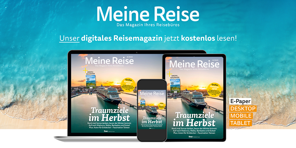 Meine Reise das Magazin neue Ausgabe