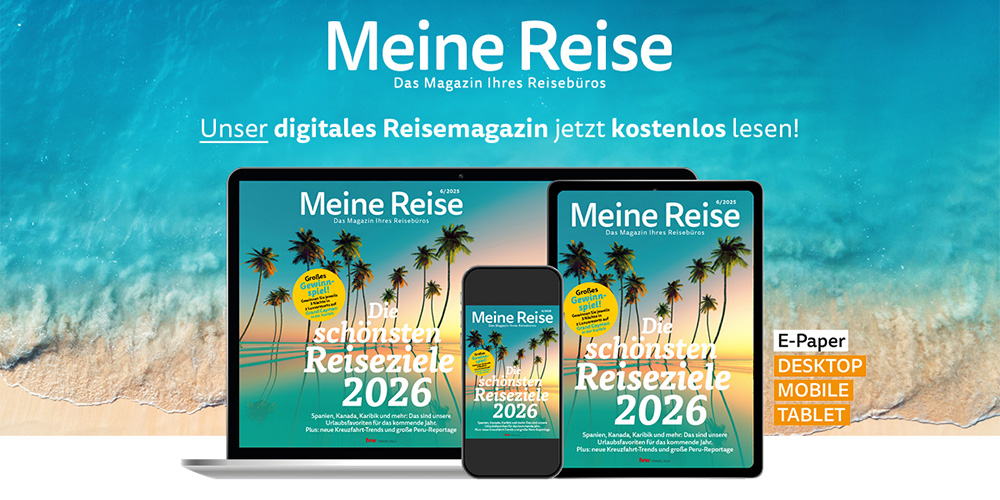 Meine Reise das Reisemagazin Ausgabe Dezember 2026