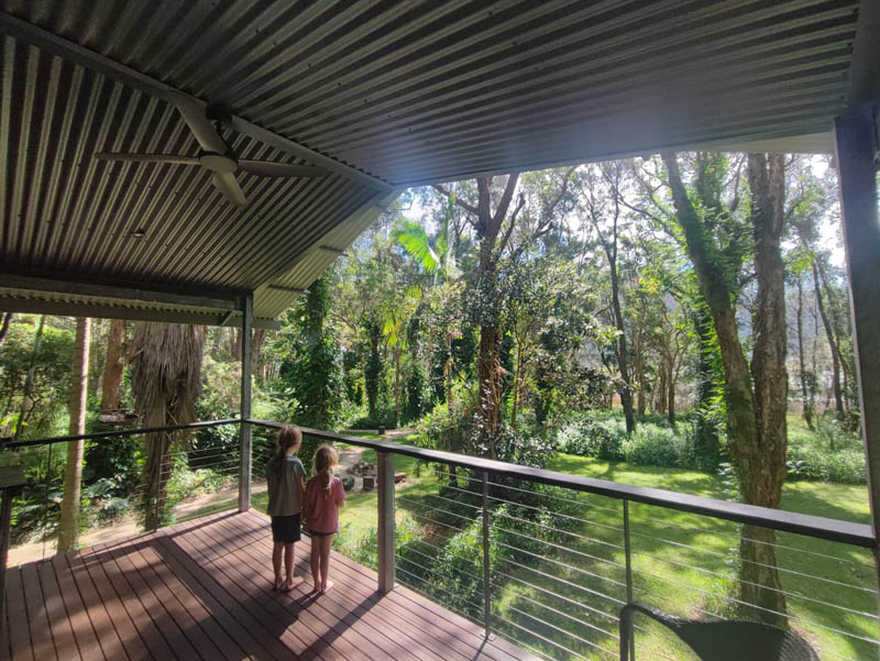 Australien – eine grandiose Familienreise 2 Baumhaus Unterkunft bei Port Macquarie